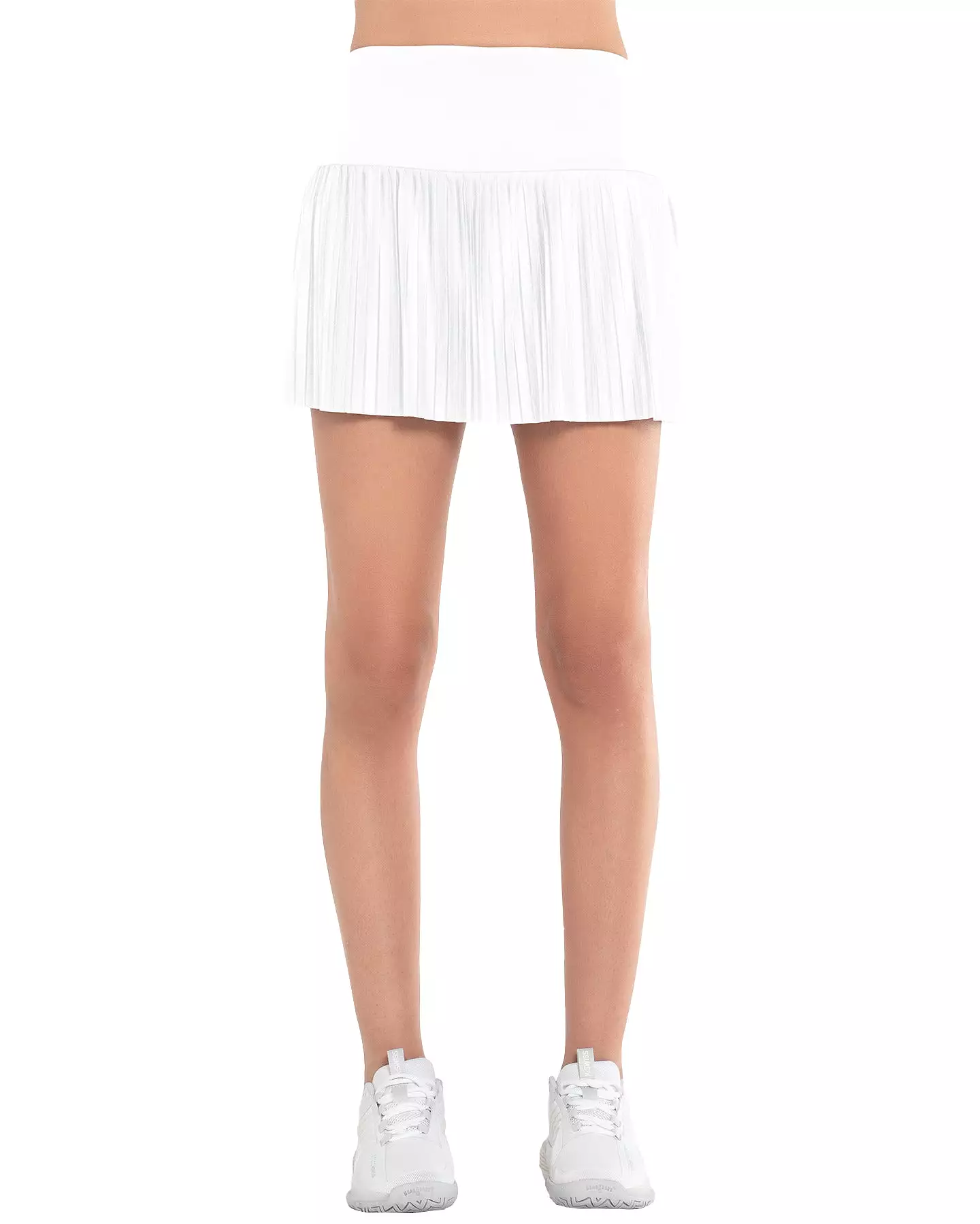 196044-100 | PLEATED SKIRT-14.5 | WHITE