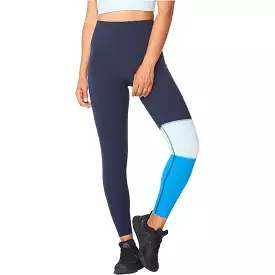 2XU Form Block Hi Rise Compression Womens Long Running Tights - Navy