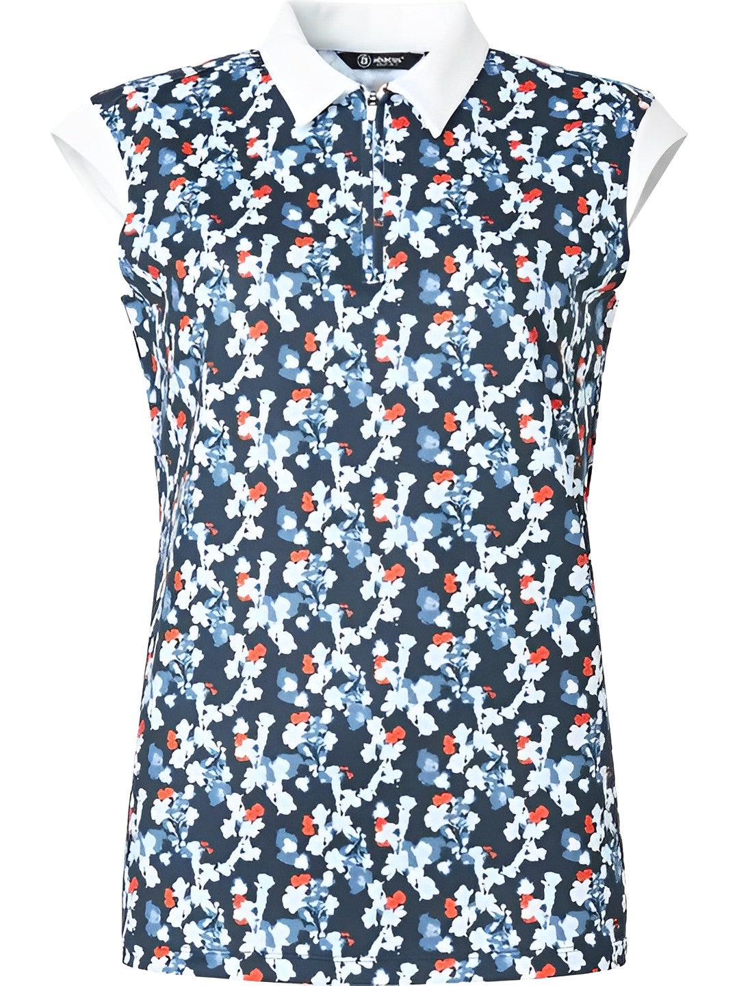 Abacus Polo S/less Lily Navy Flower