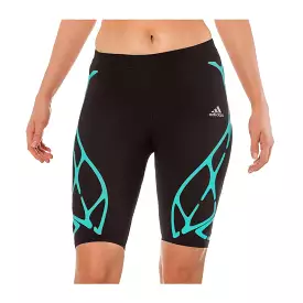 adidas Adizero SprintWeb Womens Short Running Tights - Black