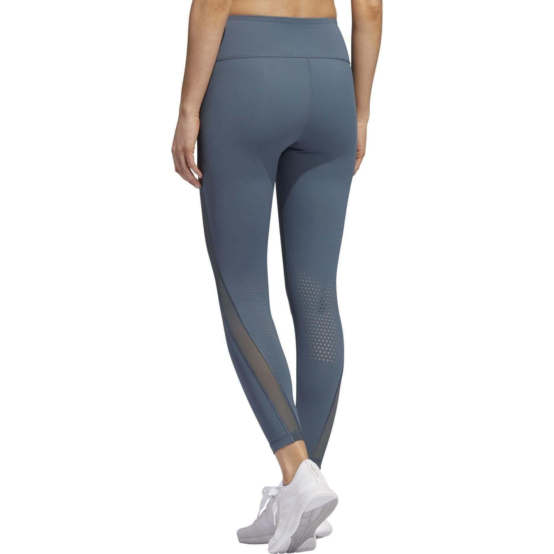 adidas AlphaSkin HEAT.RDY High Rise Womens 7/8 Training Tights - Blue