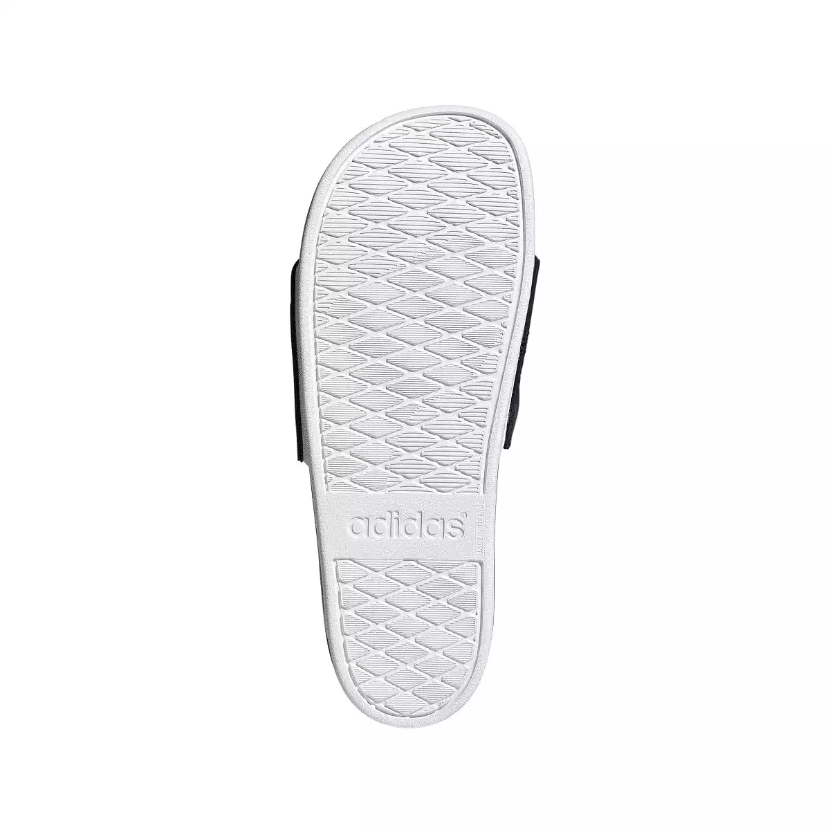 ADIDAS MEN'S ADILETTE COMFORT BLACK SLIDES