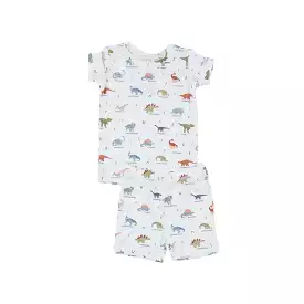 Angel Dear - Dinosaur ABC Short Loungewear Set