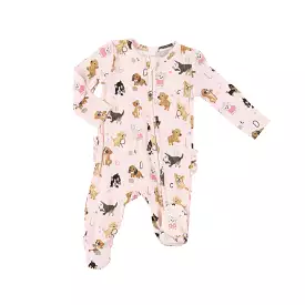 Angel Dear - Puppy Alphabet Zipper Footie