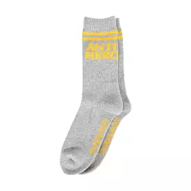 Anti Hero Black Hero If Found Crew Socks Heather/Yellow