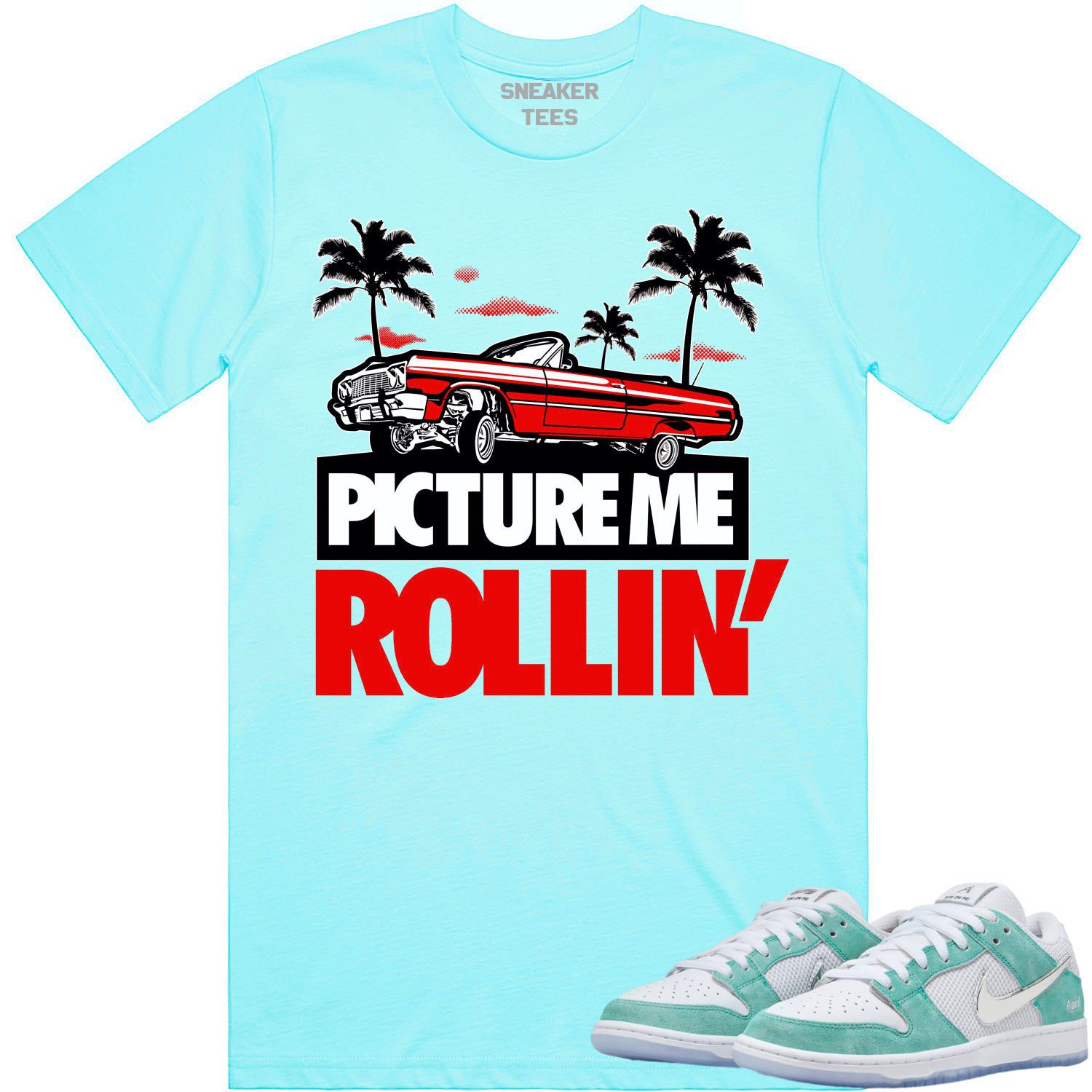 April Dunks Shirt to Match - RED PMR