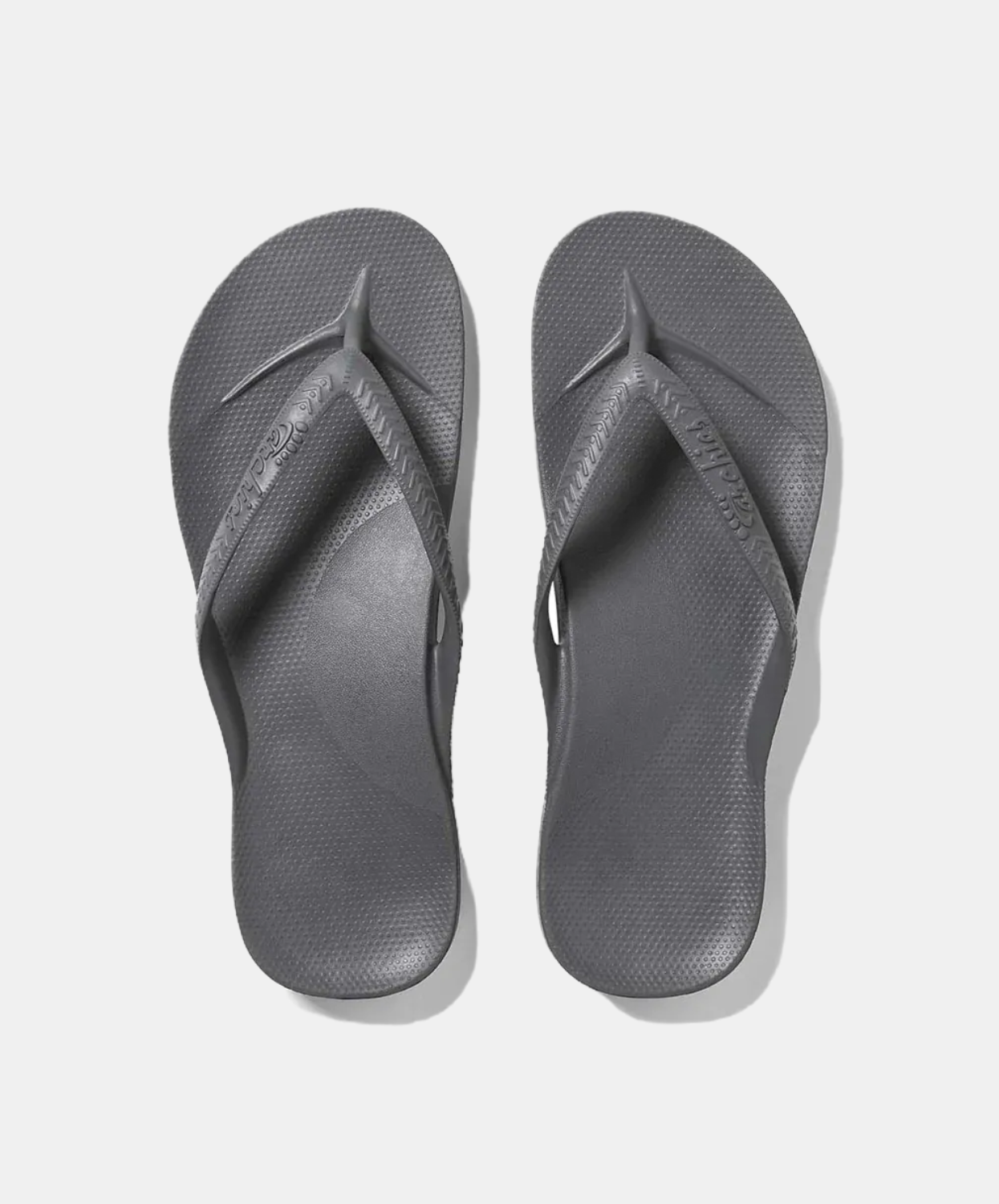 Archies Arch Support Charcoal Thongs