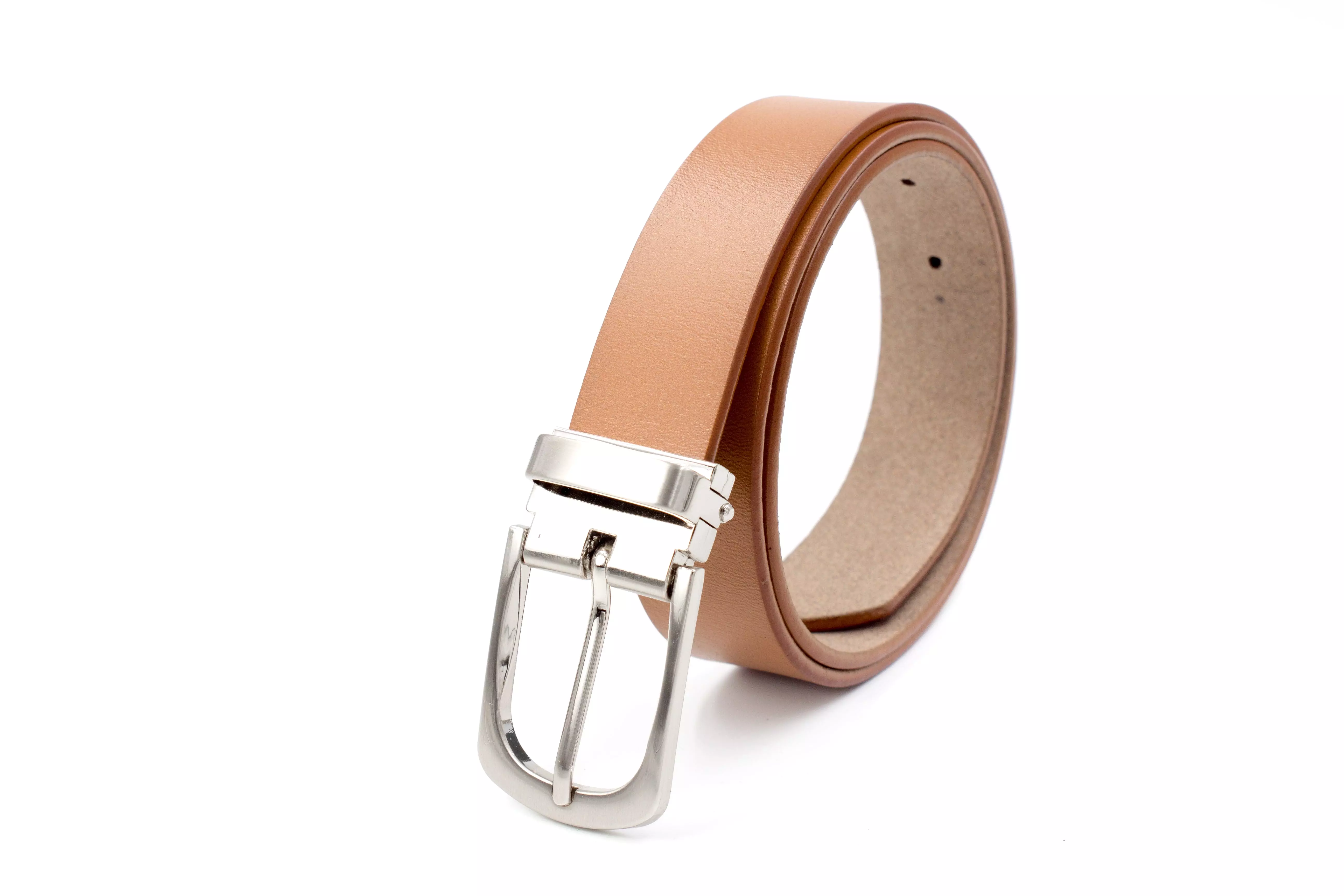 Baby / Boys Tan Clasp Belt