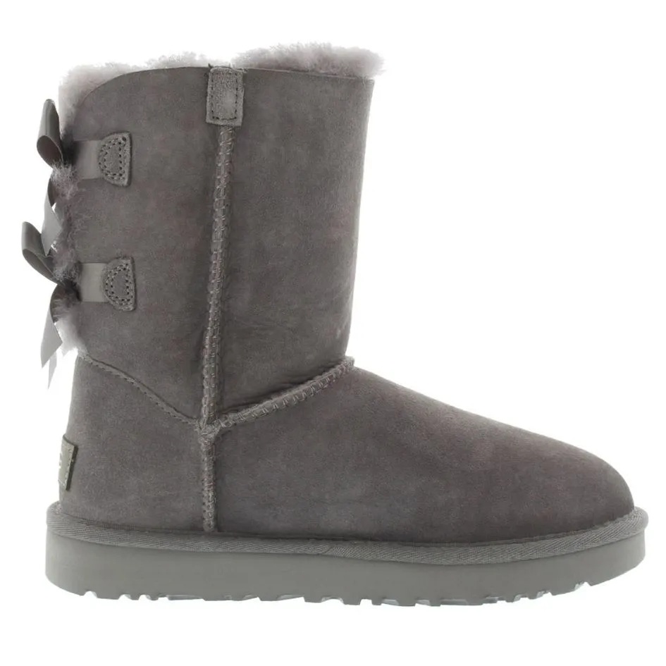 Bailey Bow II Water Resistant Suede Sheepskin Women's Winter Boots