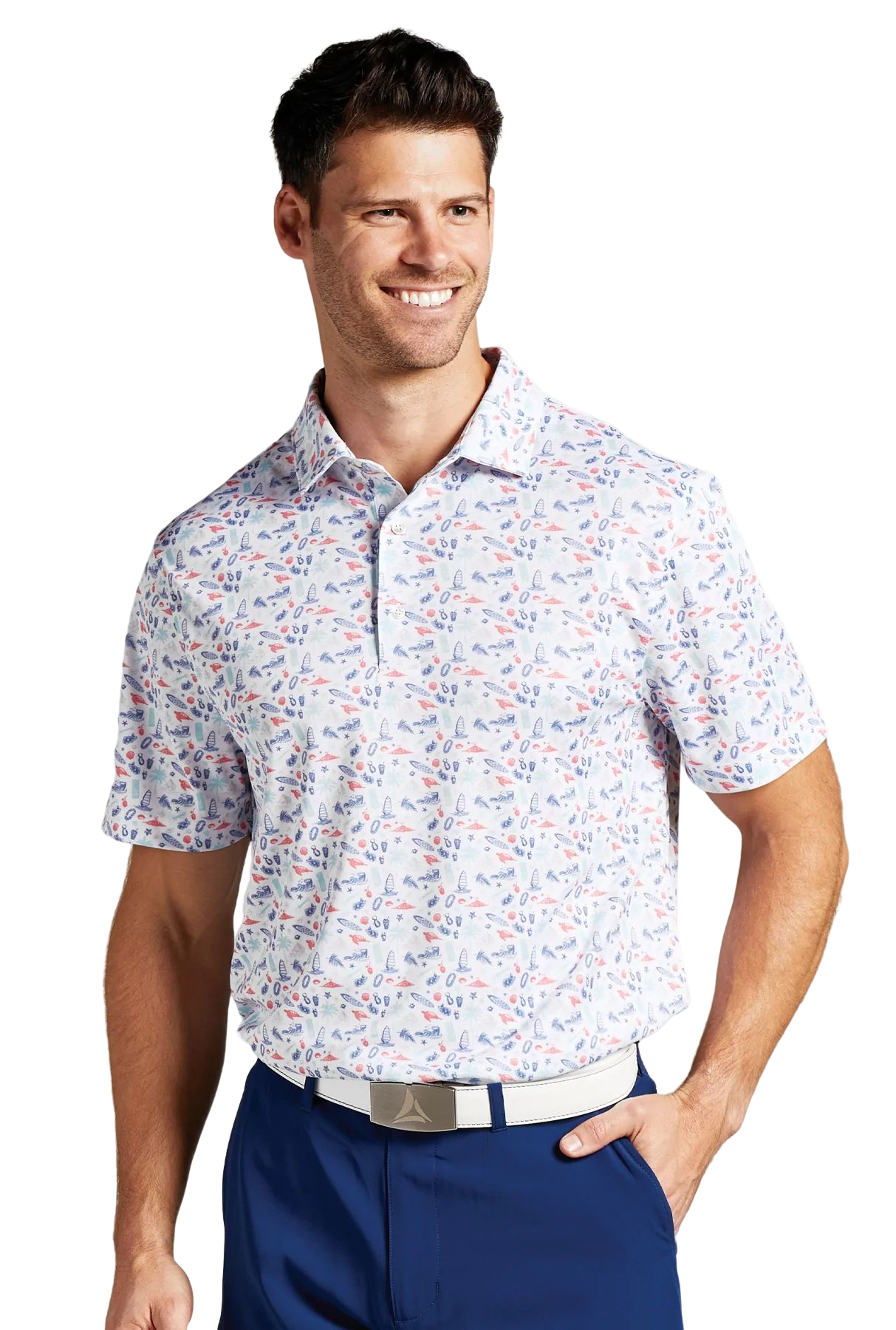 Bermuda Sands Mens Polo Dunn