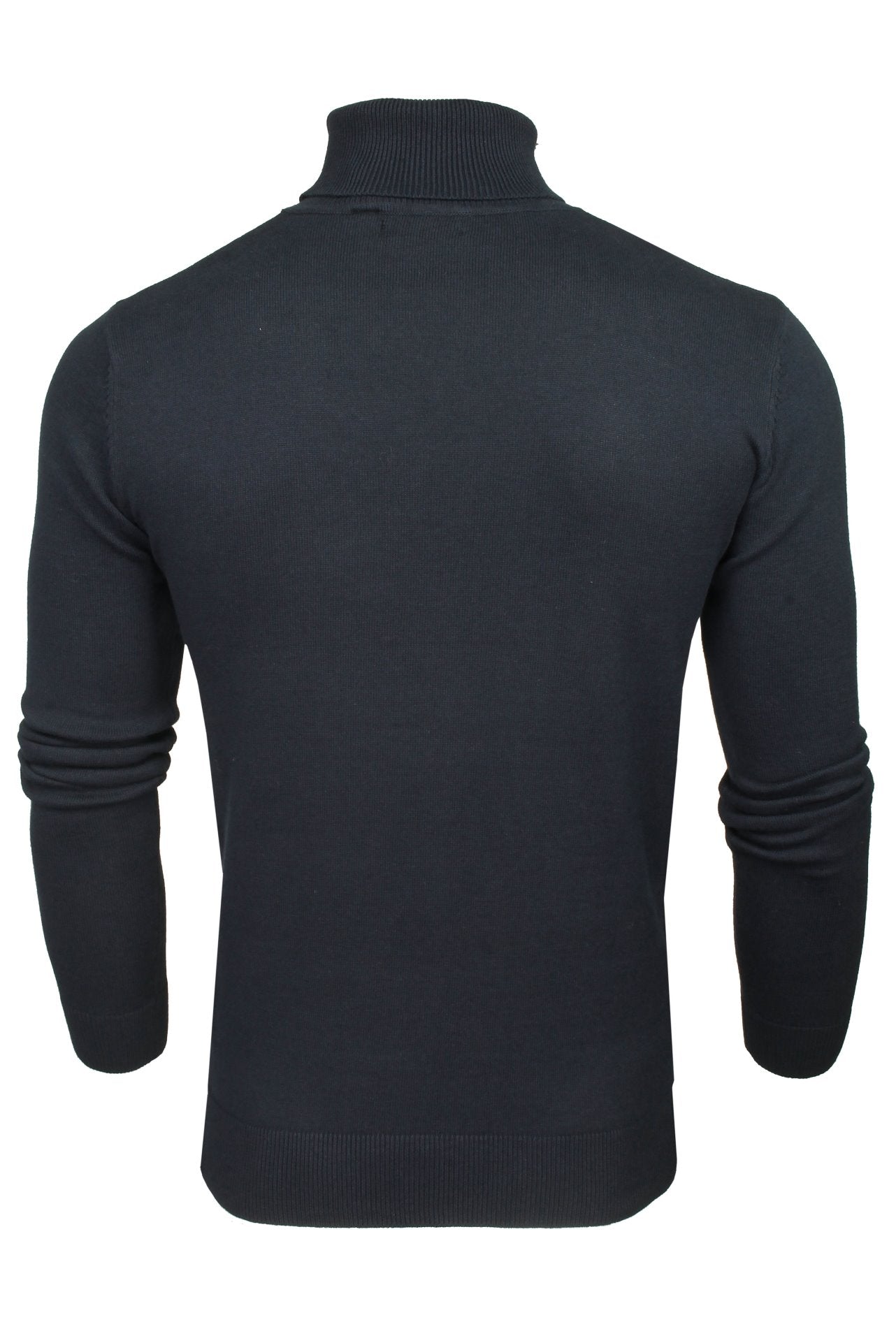 Brave Soul Mens Polo Roll Neck Jumper Hume