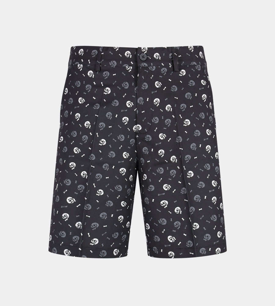 CLIMA SKULLZ SHORTS - BLACK