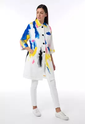 Coulisse Back Multicolor Outerwear