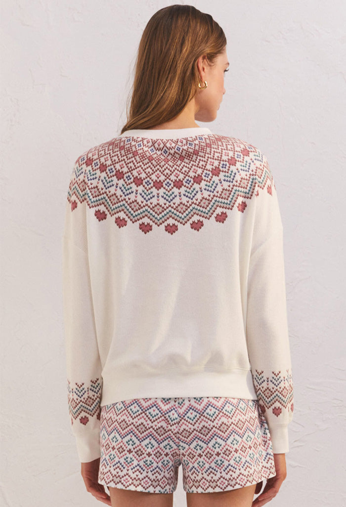 Cozy Days Fair Isle Short