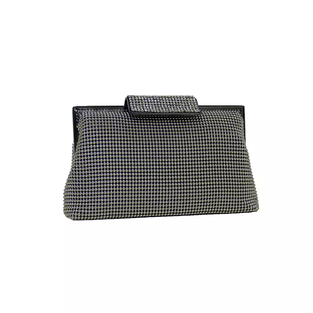 CRYSTAL CLASP CLUTCH