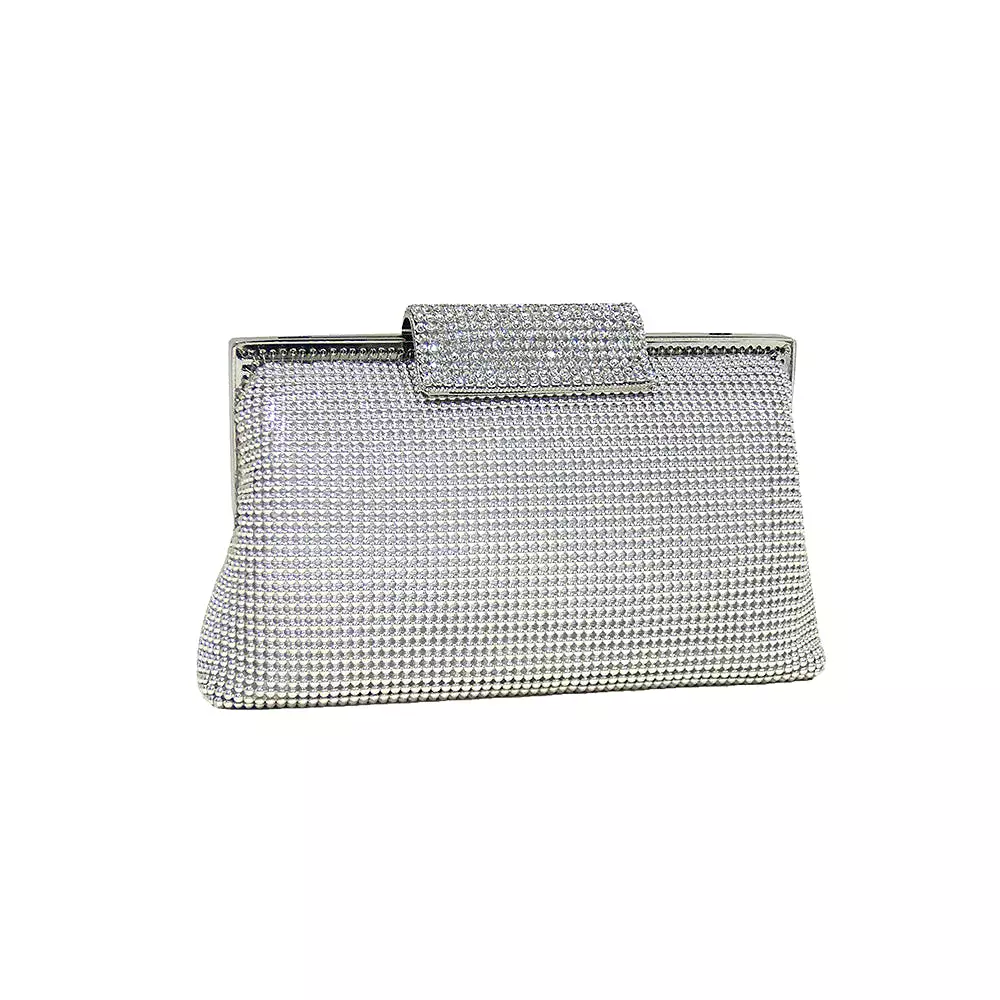 CRYSTAL CLASP CLUTCH