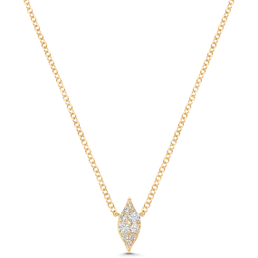 Donna Pave Diamond Necklace