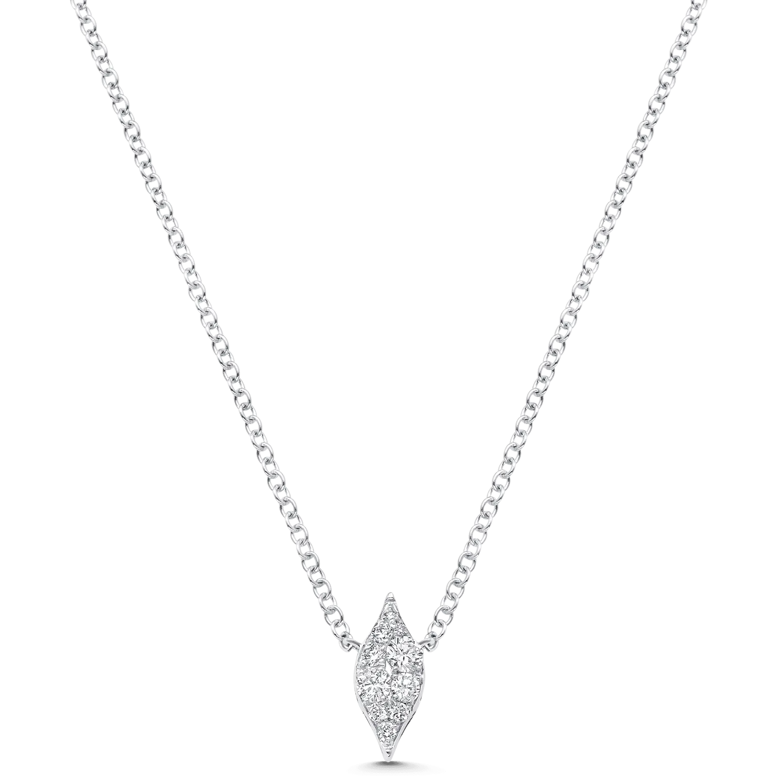 Donna Pave Diamond Necklace