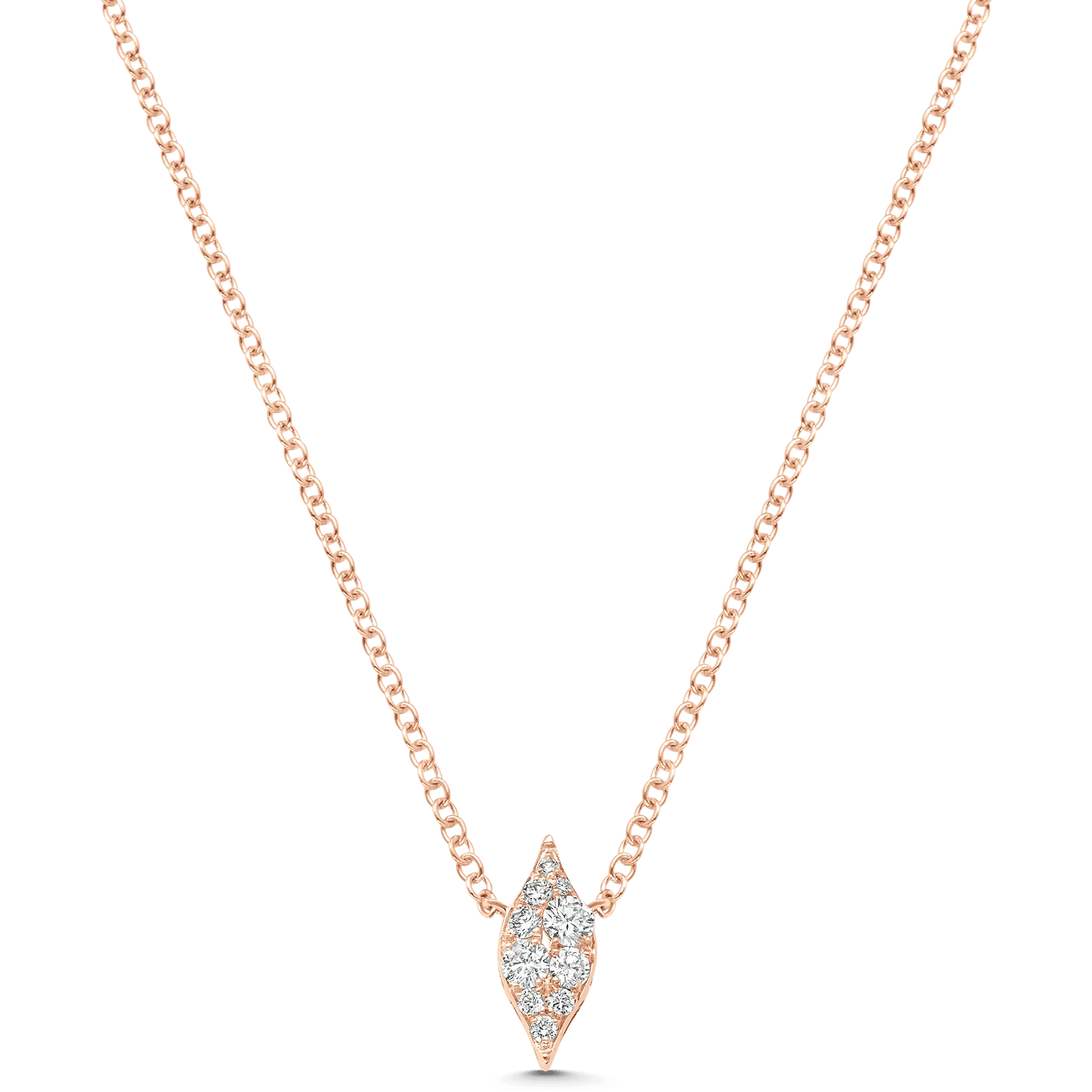 Donna Pave Diamond Necklace