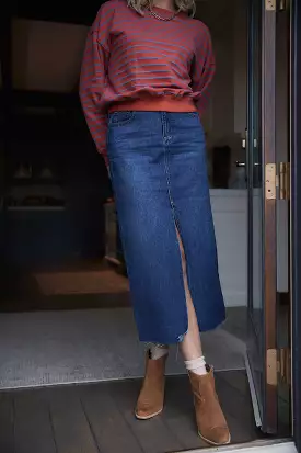 Everyday Jean Skirt