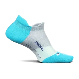 Feetures Elite Light Cushion No Show Tab Socks - A.I. Aqua