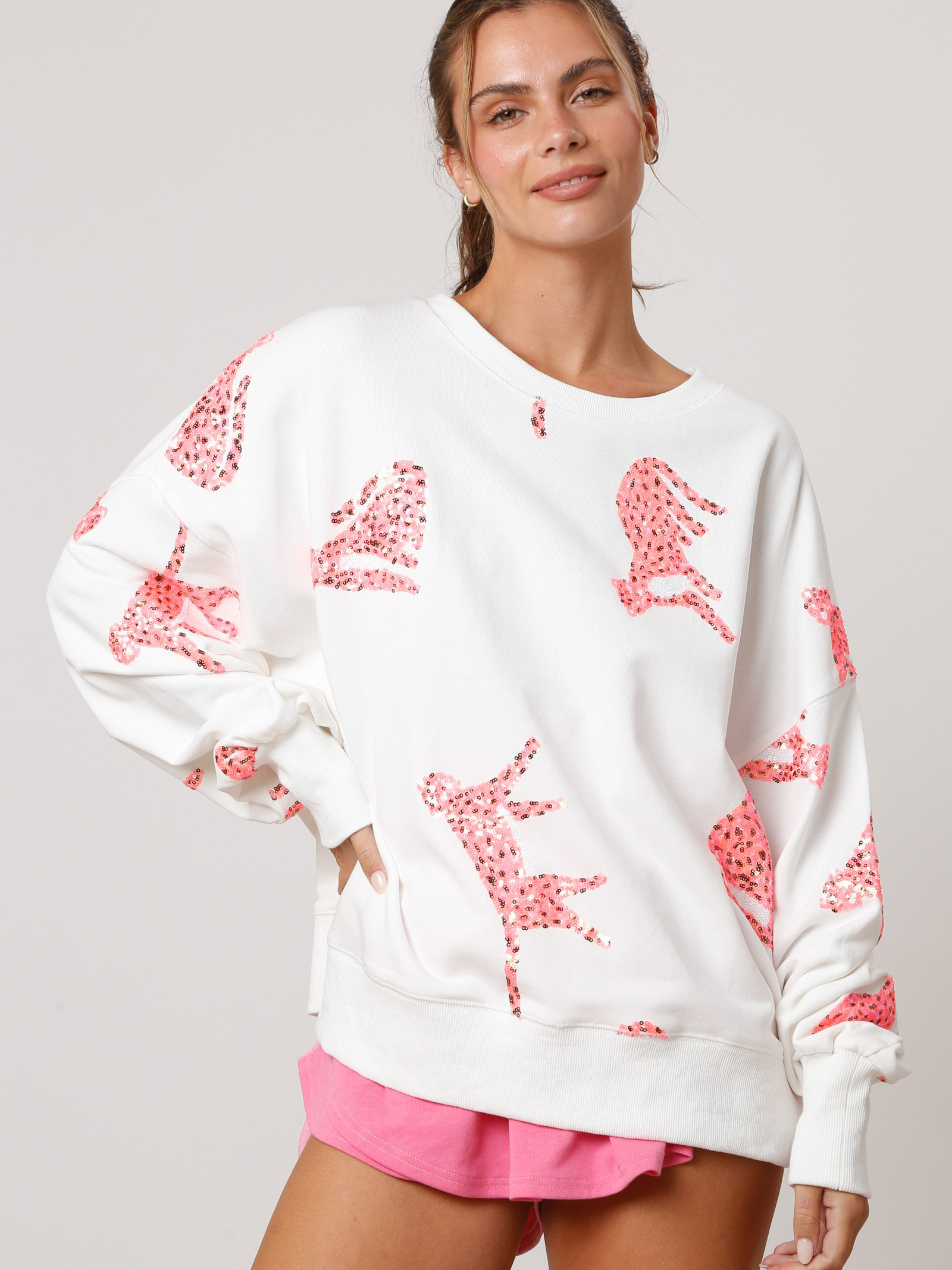 Fierce Aura Cheetah Sweater