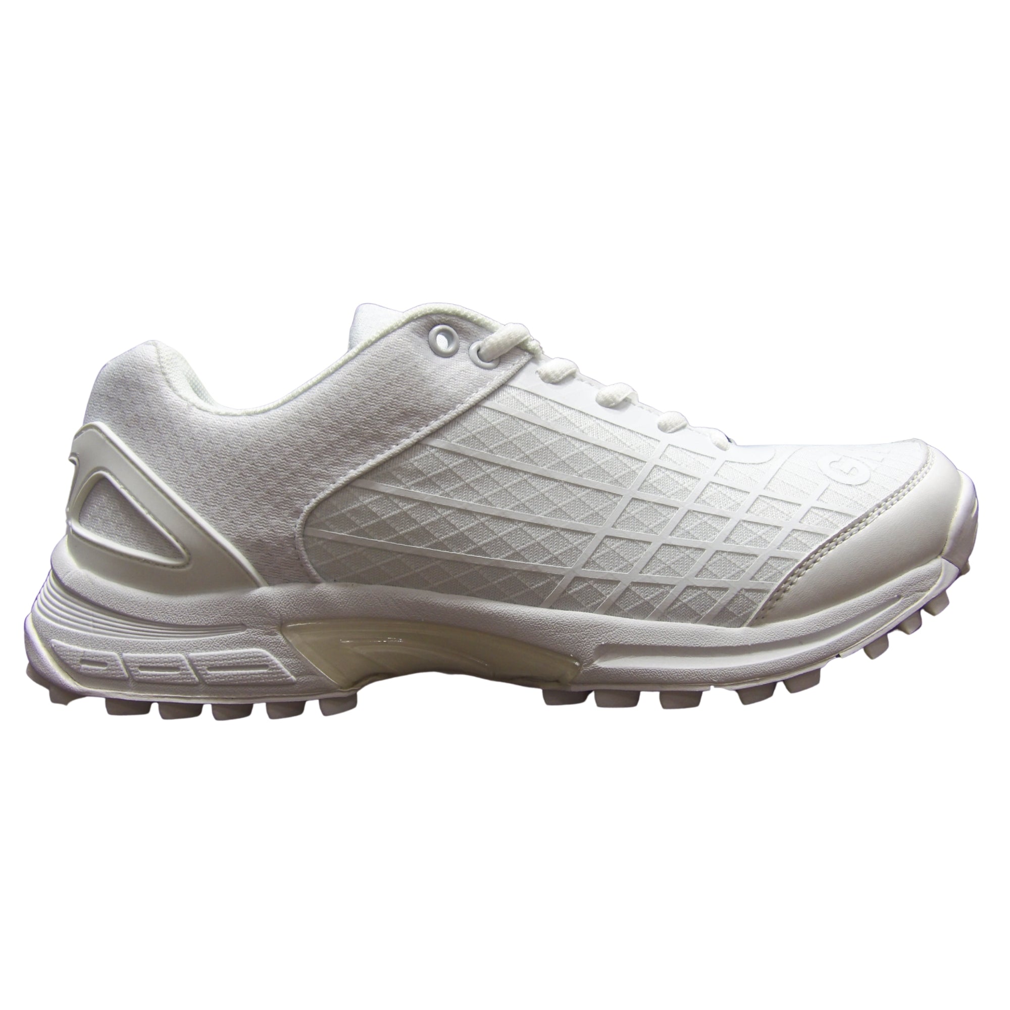 GM Cricket Shoes, Model Icon All-Rounder - White