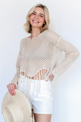 Gracie Crochet Sweater