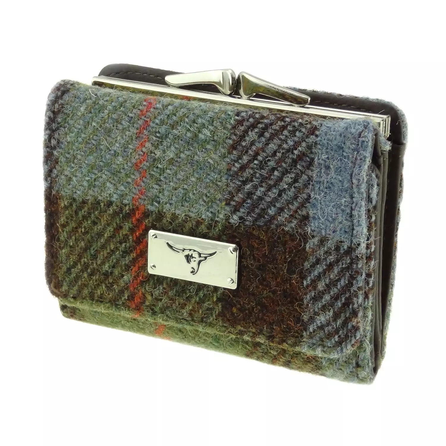 Harris Tweed Small Clasp Purse [5 Colors]