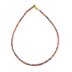 Heishi Multicolor Layering Necklace