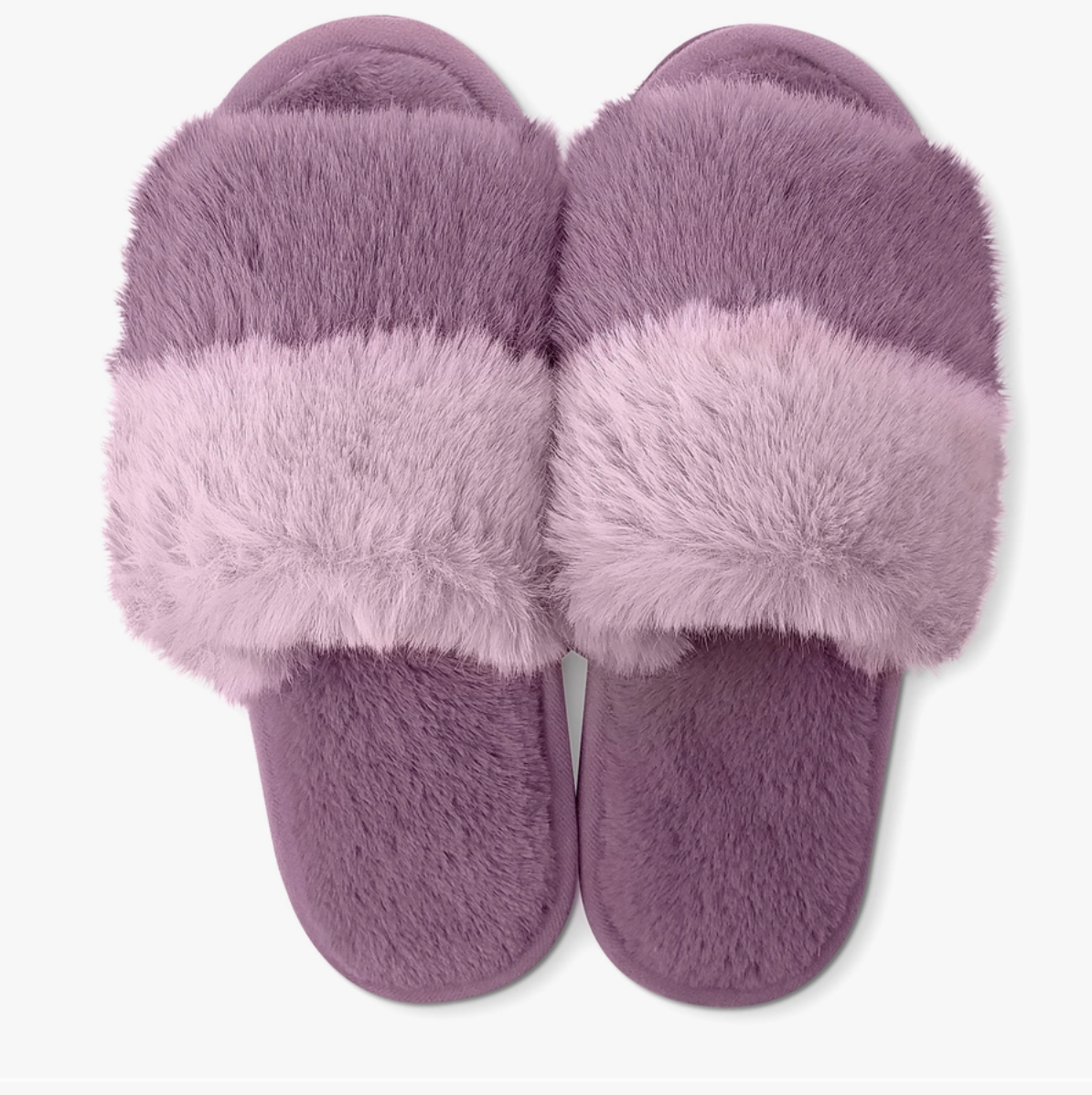 Hello Mello | Cotton Candy Puff Slippers