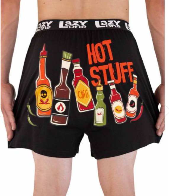 Hot Stuff Men's Funny Boxer