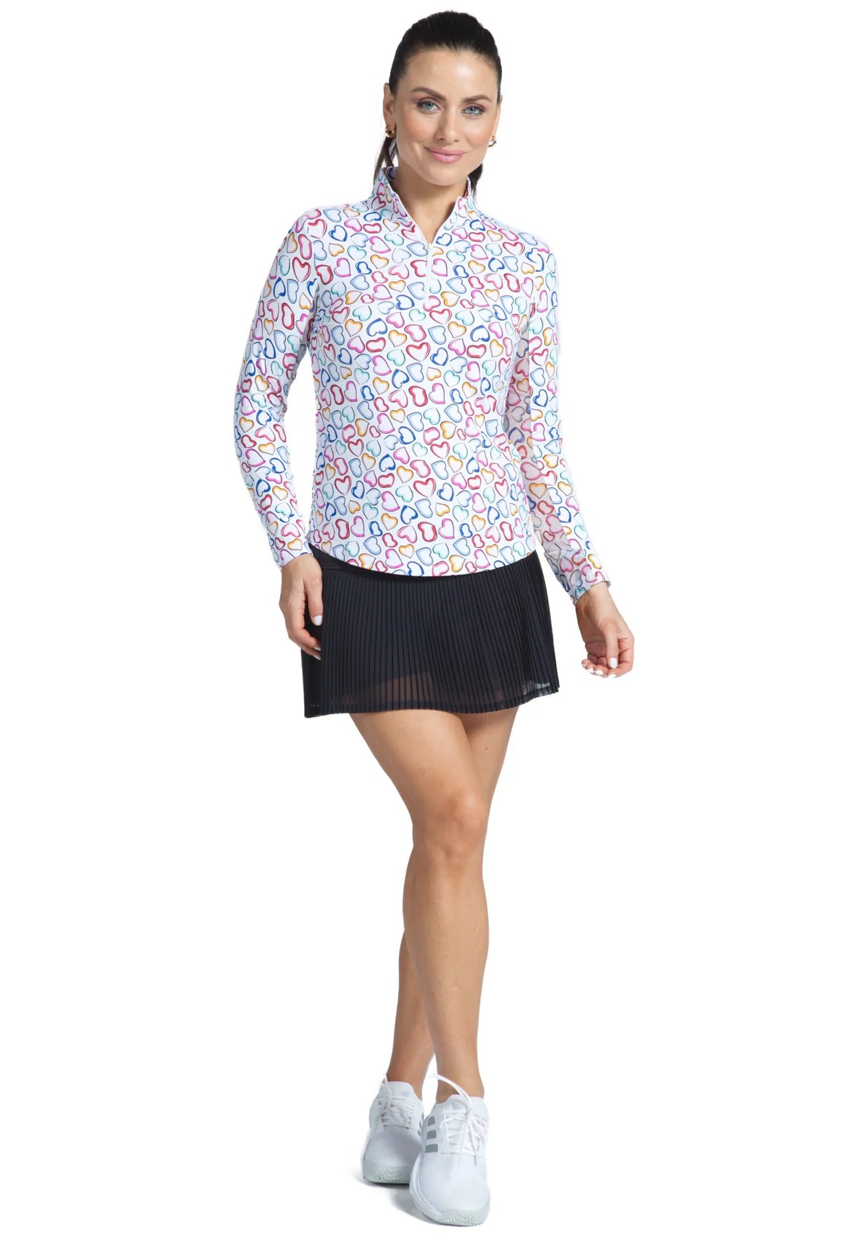 IBKUL Mock Long Sleeve Amara