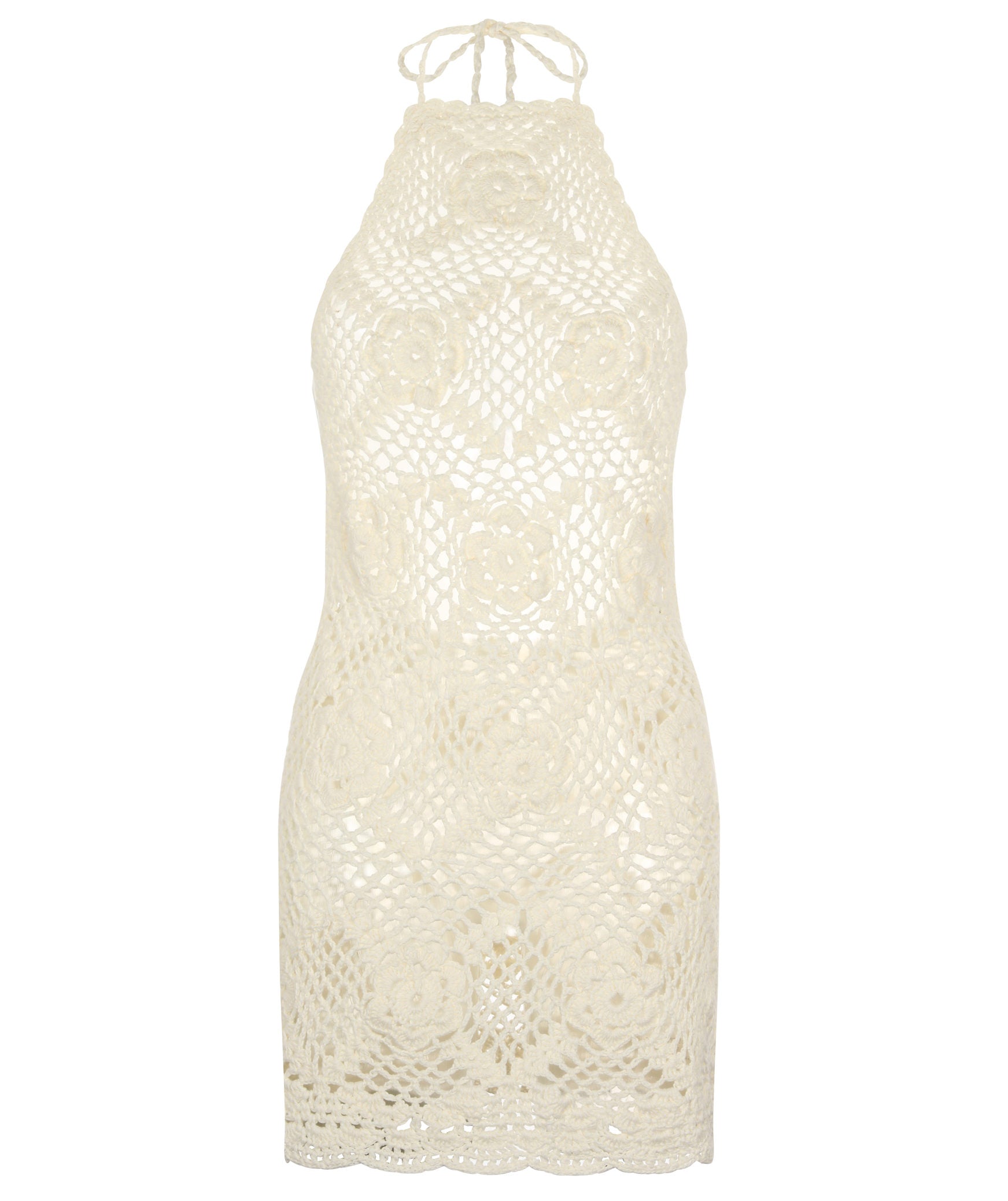 Ivory Crochet Rebeca Coverup