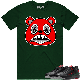 Jordan 2 Low Christmas 2s Shirt to Match - ANGRY BAWS BEAR