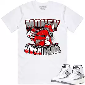 Jordan 2 Python 2s Shirt to Match - RED MOF