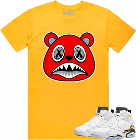 Jordan MVP 678 Yellow Ochre Shirt to Match - ANGRY BAWS BEAR