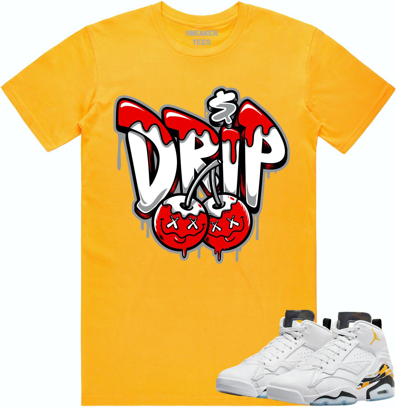 Jordan MVP 678 Yellow Ochre Shirt to Match - RED MONEY DRIP