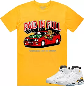 Jordan MVP 678 Yellow Ochre Shirt to Match - RED PAID