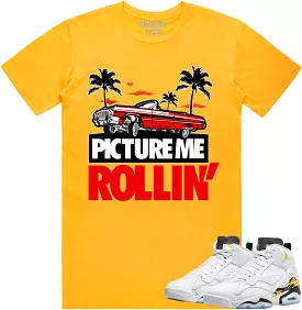 Jordan MVP 678 Yellow Ochre Shirt to Match - RED PMR