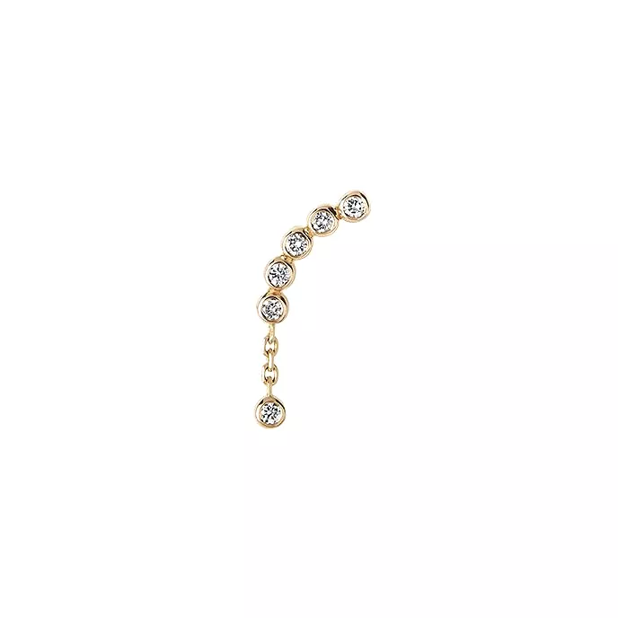 MBF Quadron Labret, 14k Gold