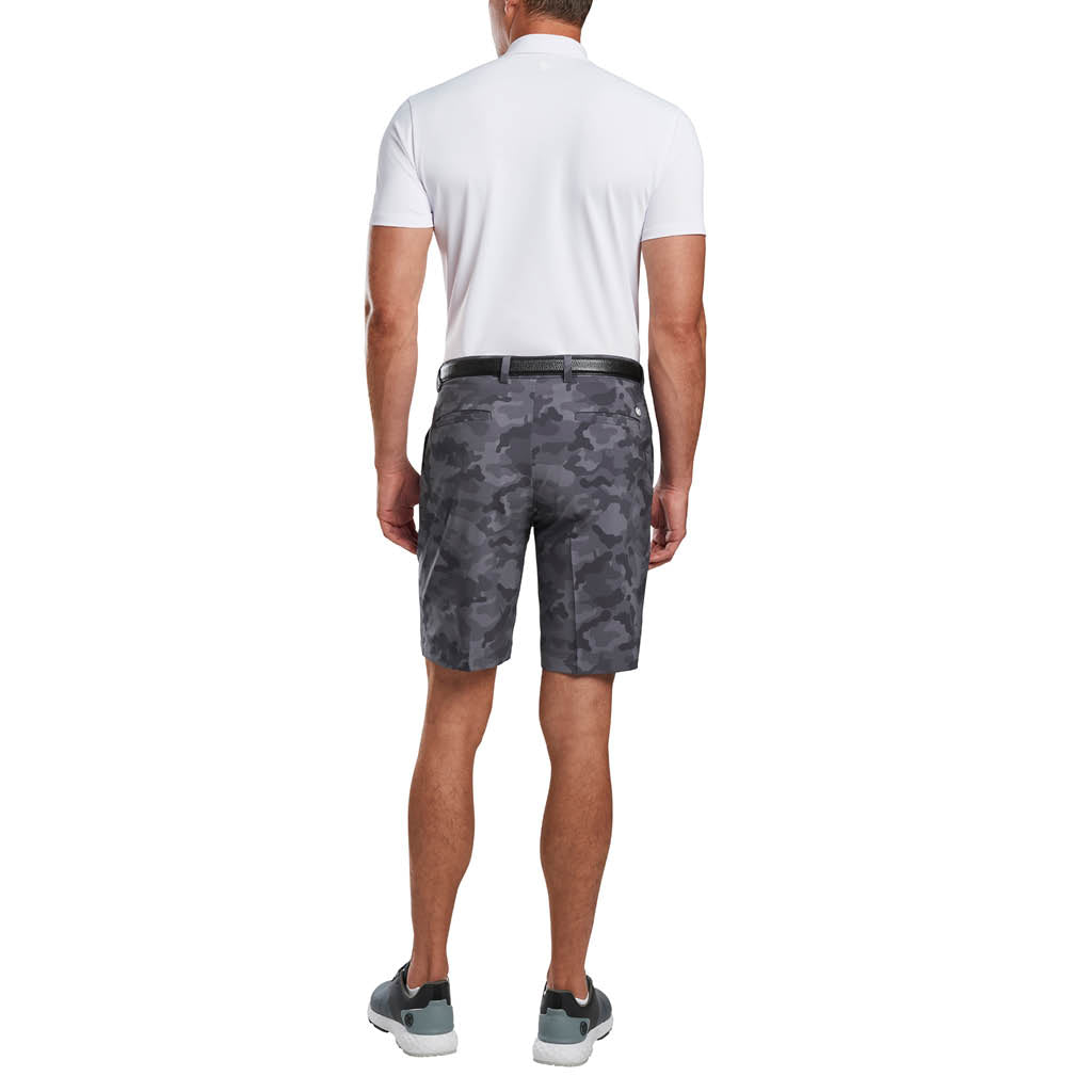 MENS HYBRID SHORTS CHARCOAL CAMO