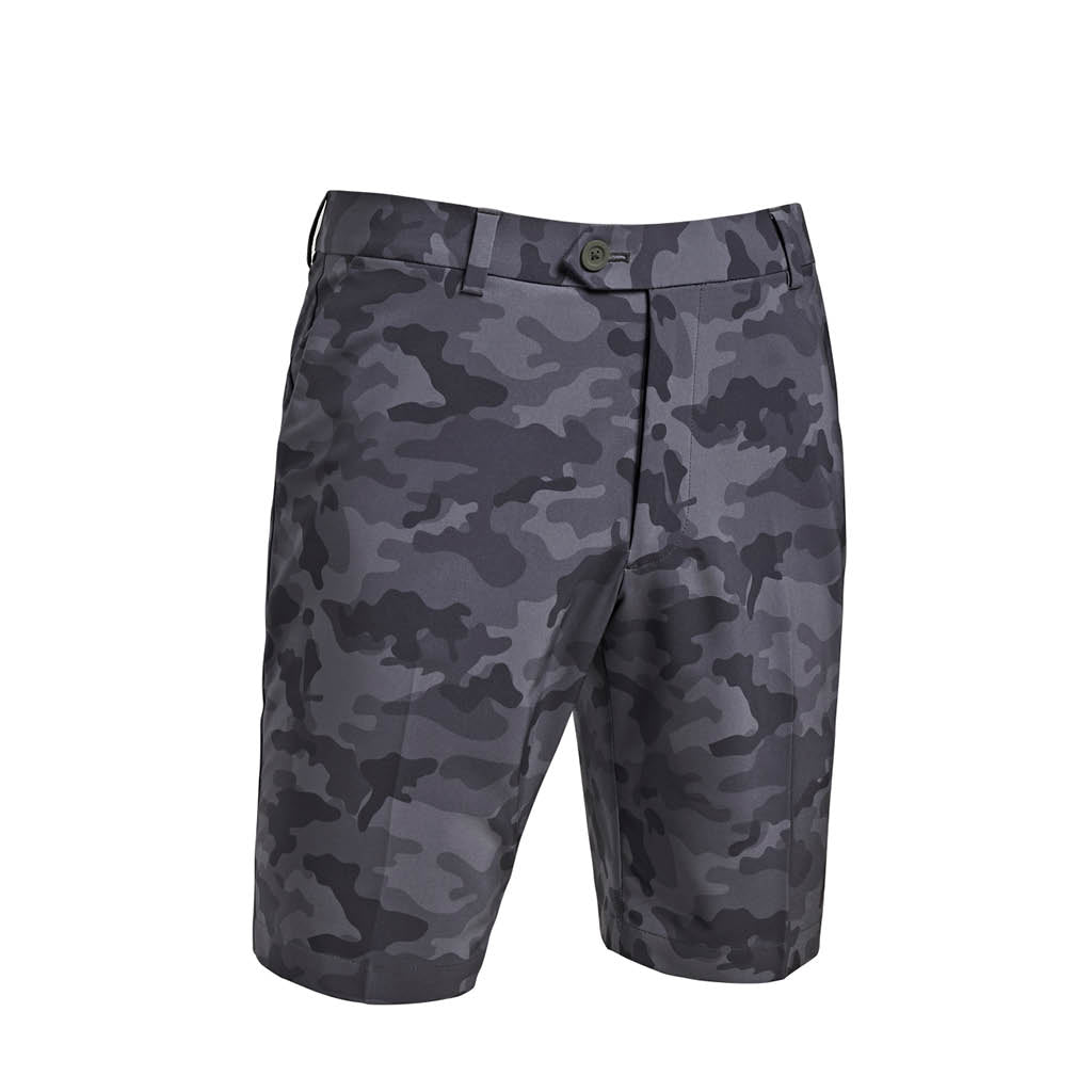 MENS HYBRID SHORTS CHARCOAL CAMO