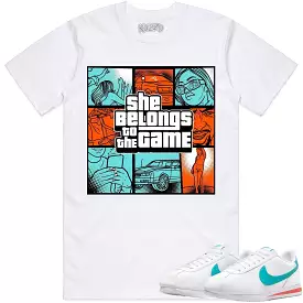 Miami Cortez Dolphins Shirt to Match - MIAMI BELONGS TO THE GAME