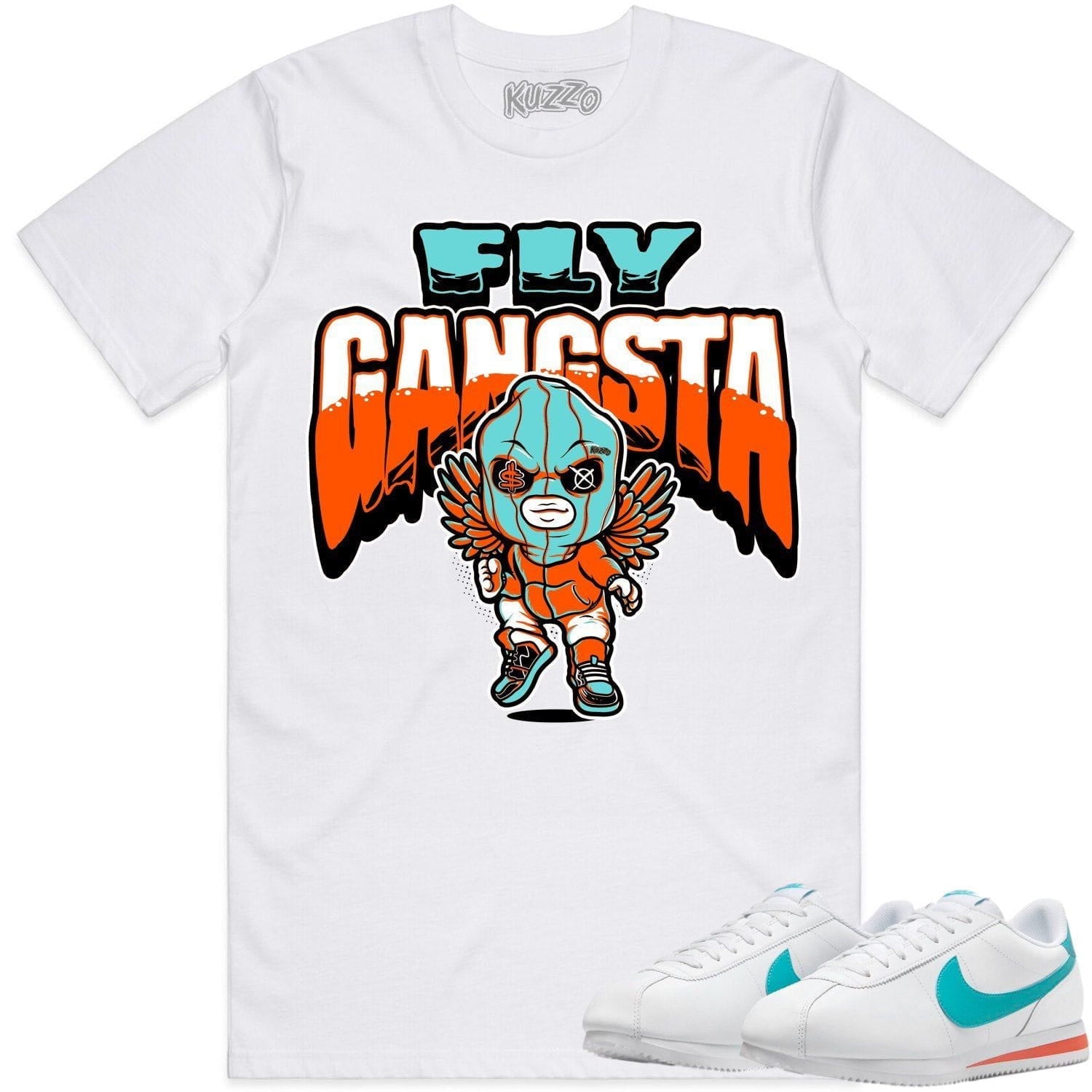 Miami Cortez Dolphins Shirt to Match - MIAMI FLY GANGSTA