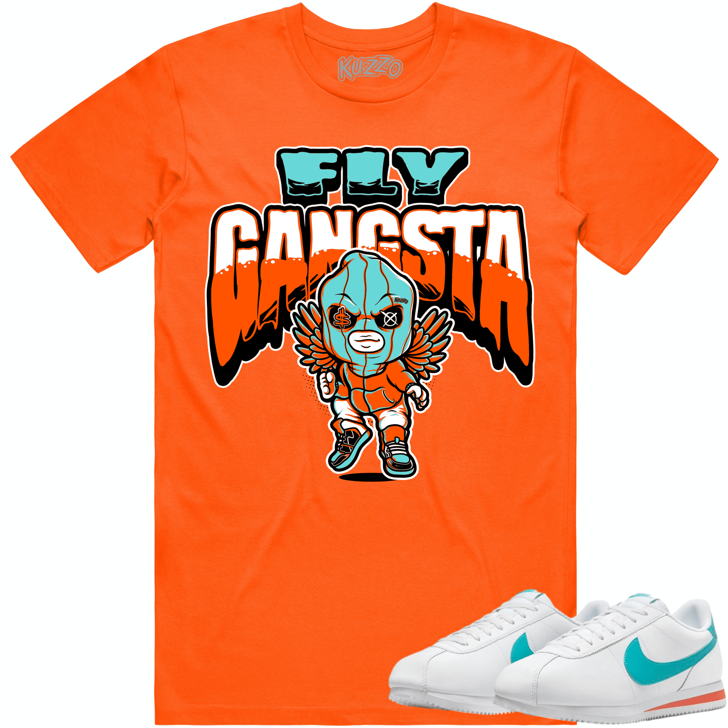 Miami Cortez Dolphins Shirt to Match - MIAMI FLY GANGSTA