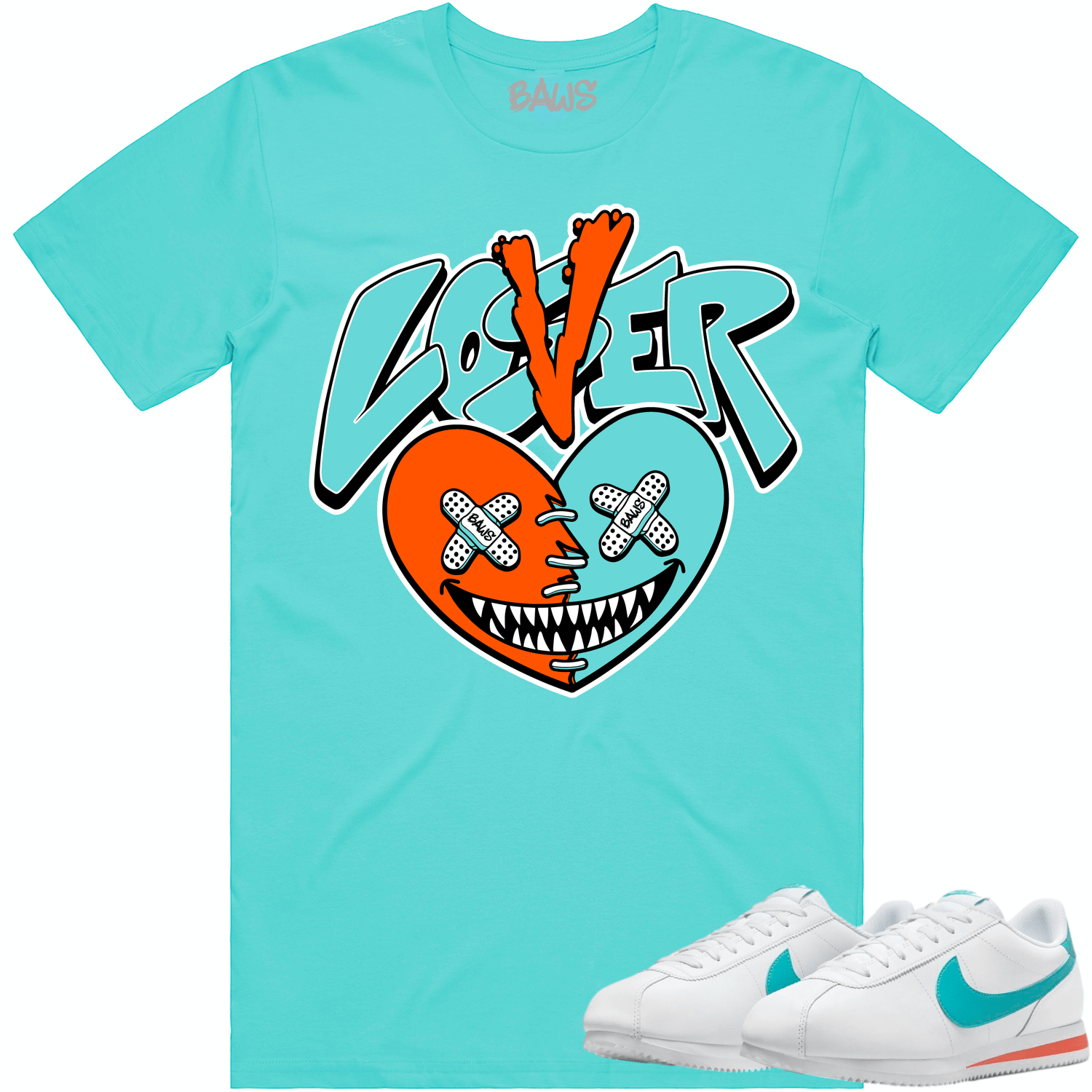 Miami Cortez Dolphins Shirt to Match - MIAMI LOVER LOSER BAWS