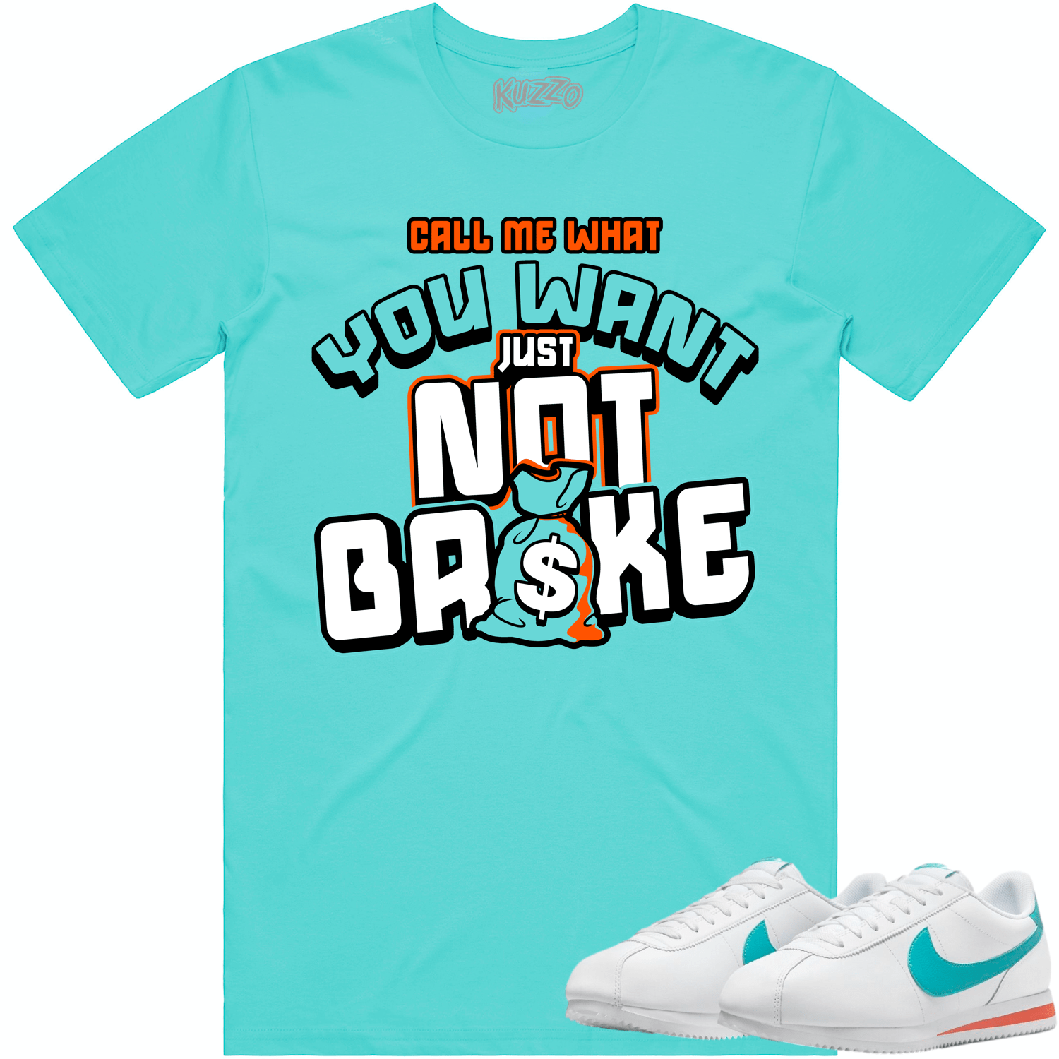 Miami Cortez Dolphins Shirt to Match - MIAMI NOT BROKE