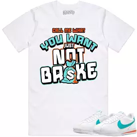 Miami Cortez Dolphins Shirt to Match - MIAMI NOT BROKE