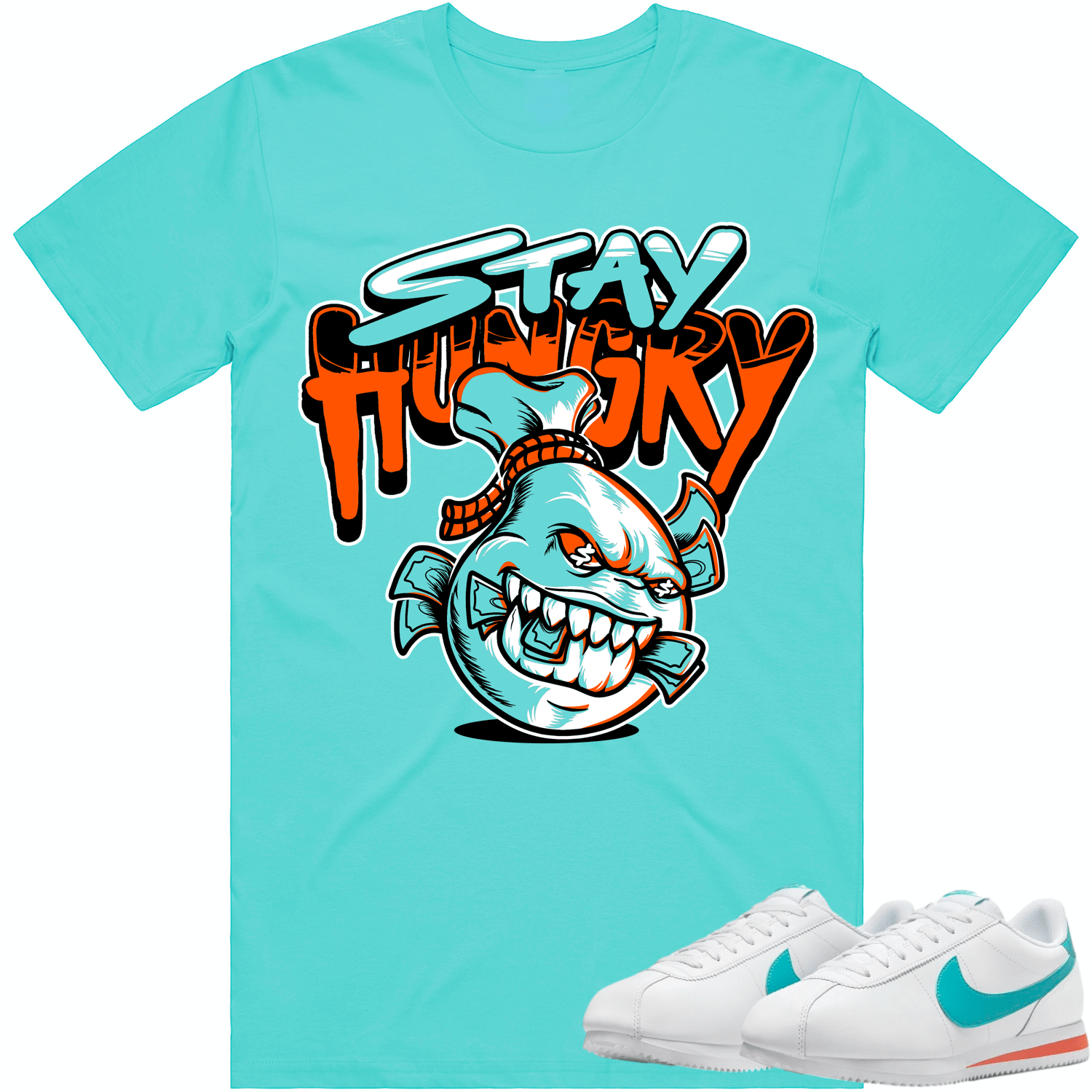 Miami Cortez Dolphins Shirt to Match - MIAMI STAY HUNGRY